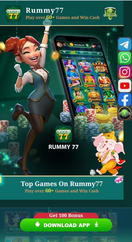 Rummy77 bonus